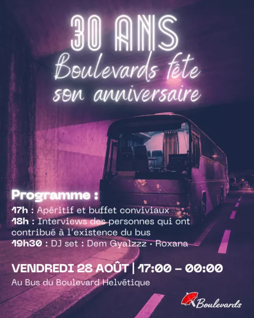 Anniversaire de Boulevards 🗓